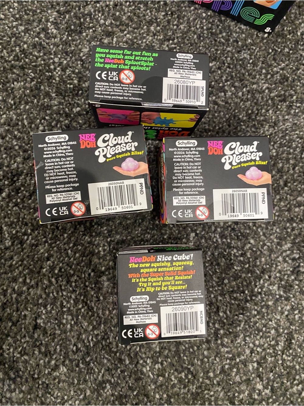 New and all sealed! Schylling needoh bundle clouds, ripples, nice cube, nice ice - Picture 3 of 4